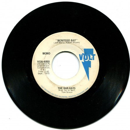 Bar-Kays - Montego Bay (Mono)/ Montego Bay (Stereo)