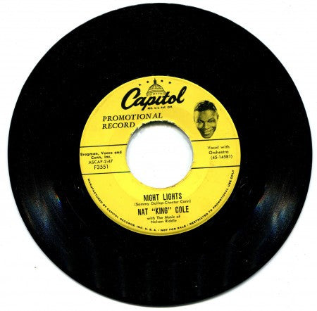 Nat King Cole - Night Lights/ To The Ends of The Earth