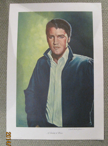 Elvis Presley "A Tribute to Elvis" by Robert Charles Howe Print / Poster
