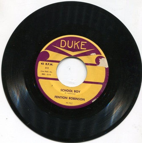Fention Robinson - School Boy/ As The Years Go By