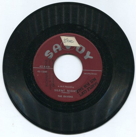 Ravens - Silent Night/ White Christmas