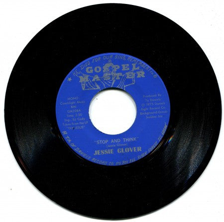 Jessie Glover - Stop and Think/ Save A Seat For Me