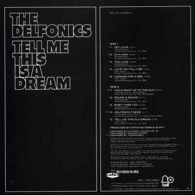 The Delfonics - The Delfonics/Tell Me This Is A Dream - CD 
