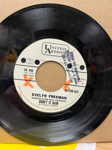 Evelyn Freeman - Didn't it Rain b/w Water Boy