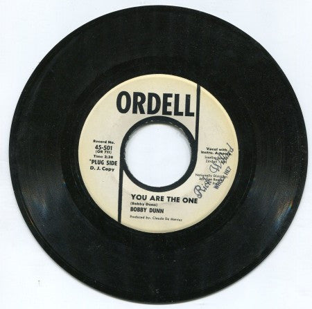 Bobby Dunn - You Are The One/ Am I Too Late