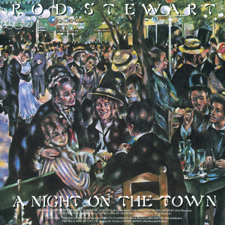 Rod Stewart - A Night On the Town - 180g on indie exclusive Rhino Reserve series