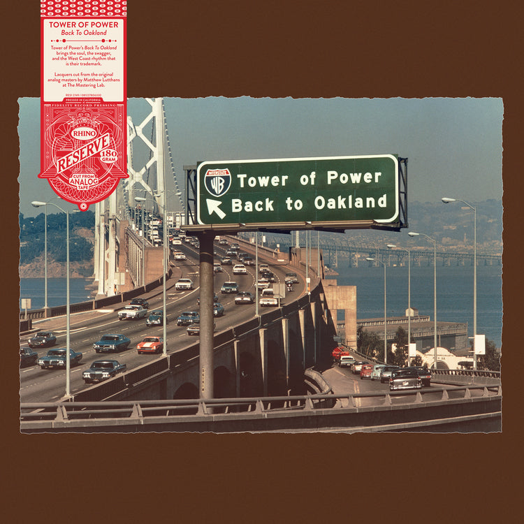 Tower of Power - Back to Oakland - 180g on Rhino Reserve series
