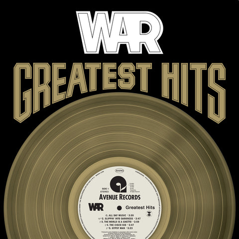 War - Greatest Hits - on limited colored vinyl