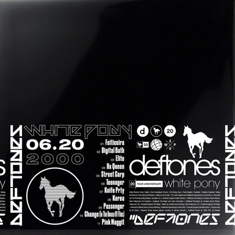 Deftones - White Pony - 20th Anniversary 4 LP Deluxe  Box set