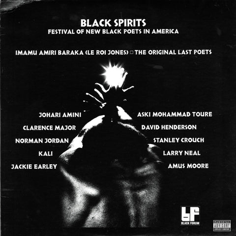 Various - Black Spirits: Festival of New Black Poets in America on colored vinyl