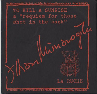 Ilhan Mimaroglu - To Kill a Sunrise