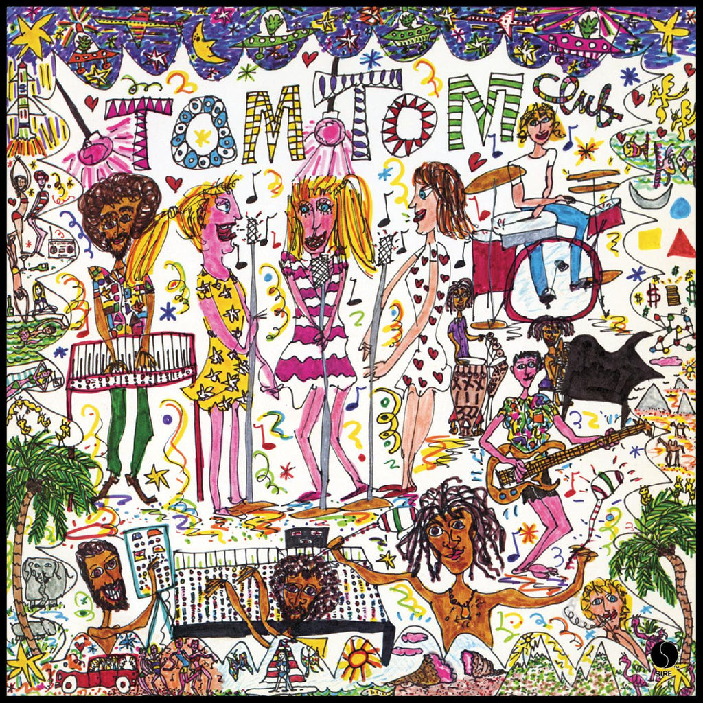 Tom Tom Club - debut - LTD LP on GREEN, PINK & WHITE SPLATTER vinyl!