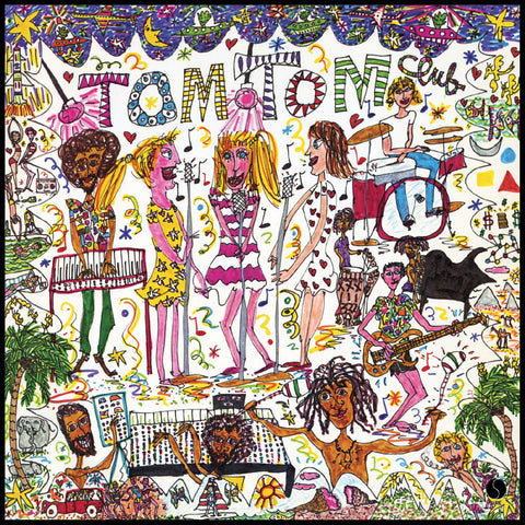 Tom Tom Club - debut - LTD LP on GREEN, PINK & WHITE SPLATTER vinyl!