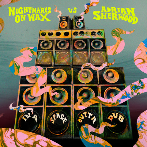 Nightmares on Wax vs Adrian Sherwood - In a Space Outta Dub - on limited colored vinyl