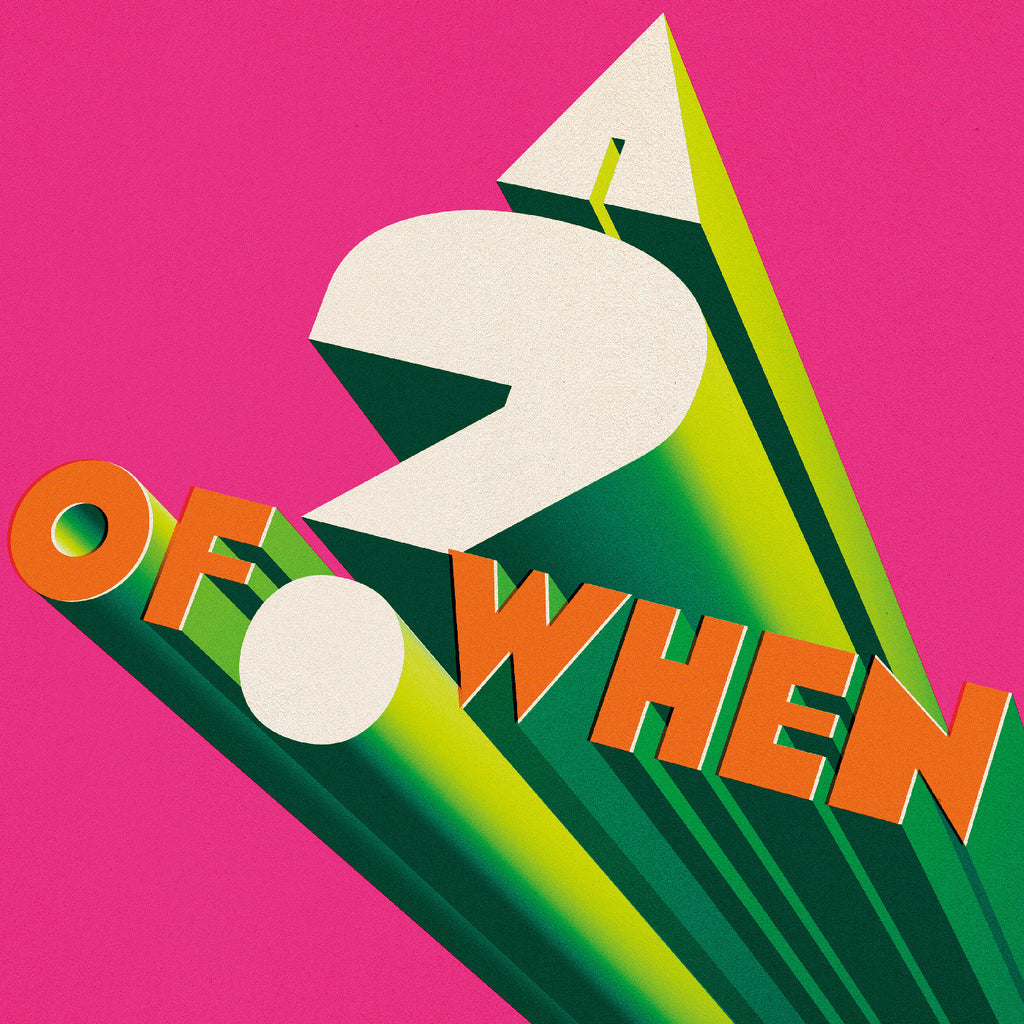 Panda Bear & Sonic Boom - A ? of When - on limited Indie Exclusive colored vinyl
