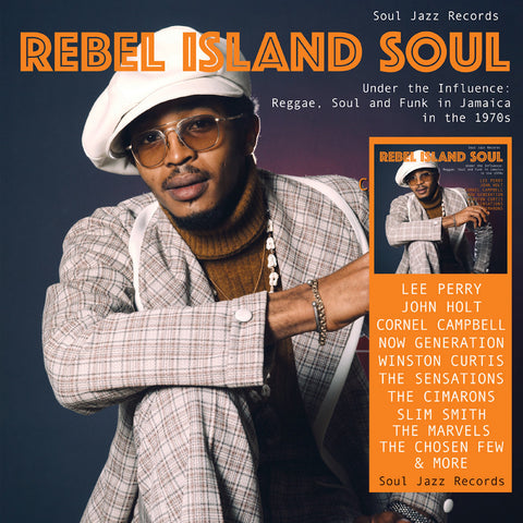 Various - Rebel Island Soul: Under the Influence: Reggae, Soul & Funk in Jamaica in the 70s - 2 LP set w/ DLC