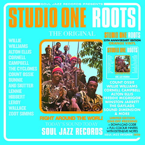 Various - Studio One Roots: The Original - 2 LP set on limited colored vinyl w/ DLC