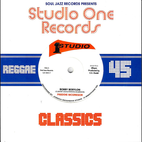 Freddie McGregor - Bobby Bobylon / Dub Specialist - Hi Fashion Dub   - 7" 45 on limited colored vinyl
