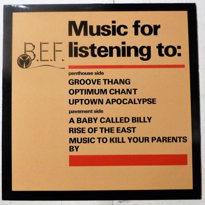British Electric Foundation - Music For Listening To: