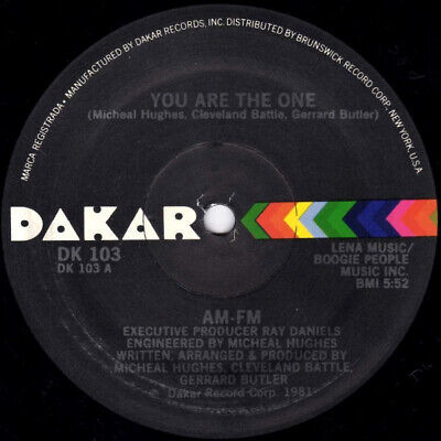 AM-FM - You Are The One b/w You Are The One 12"