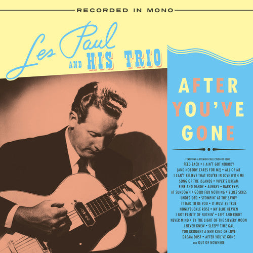 Les Paul and His Trio - After You've Gone - indie exclusive 2 LP set on limited colored vinyl