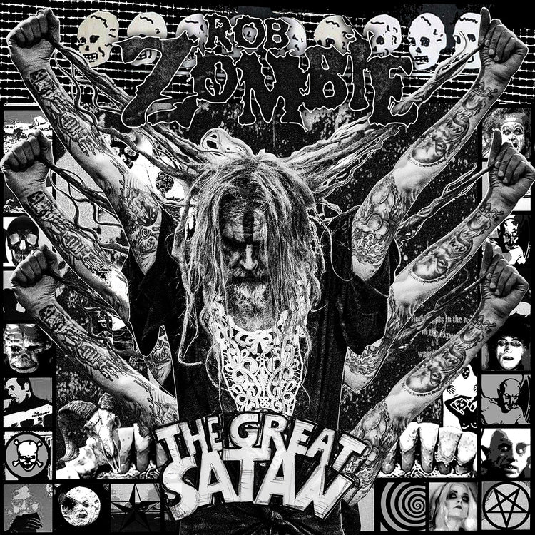 Rob Zombie - The Great Satan - on limited indie exclusive GHOSTLY BLACK vinyl