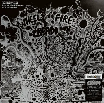 Cream - Wheels On Fire: Live at the Fillmore & Winterland - special 3 LP set for RSD26