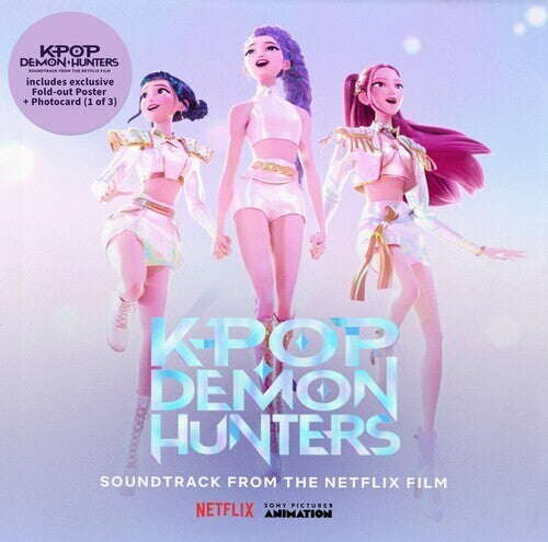 K- Pop Demon Hunters - Soundtrack w/ bonus poster + photo card