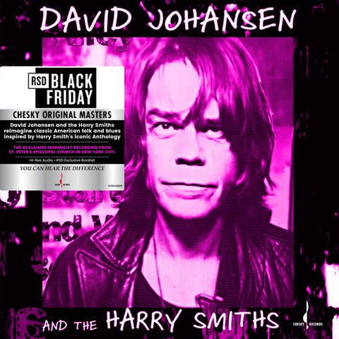 David Johansen & The Harry Smiths - Special LP release for BF25