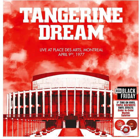 Tangerine Dream - Live at Place Des Arts, 1977 - Special 3 LP release for BF25