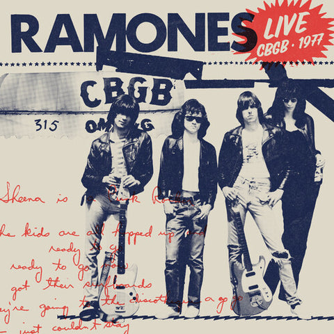 Ramones - Live at CBGB's 1977 - Special LP release for BF25