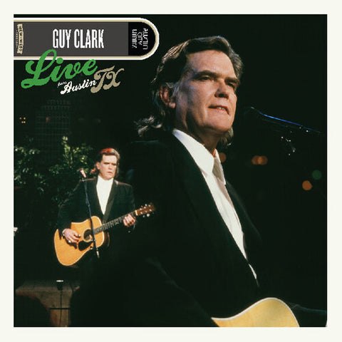 Guy Clark - Live From Austin on limited colored vinyl