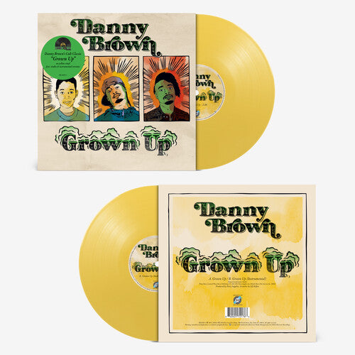 Danny Brown - Grown Up - special 7" release on colored vinyl w/ PS for RSD26