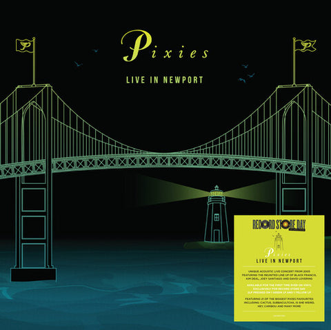 Pixies - Live in Newport - 2 LPs on limited colored vinyl for RSD26