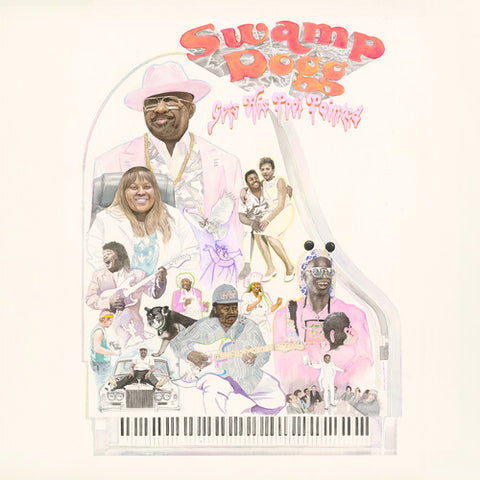 Swamp Dogg - Swamp Dogg Gets His Pool Painted - Soundtrack - on limited colored vinyl for RSD26