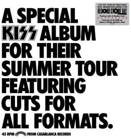 Kiss - Tour EP - on limited colored vinyl for RSD26