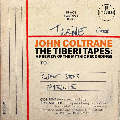 John Coltrane - The Tiberi Tapes: A Preview of the Mythic Recordings - Special vinyl release for RSD26