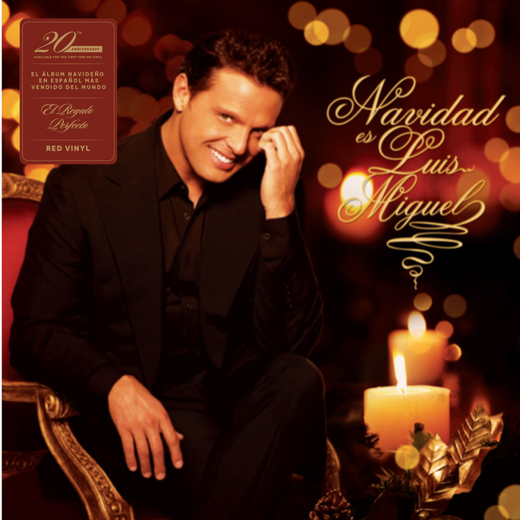 Luis Miguel - Navidad es Luis Miguel - on limited colored vinyl