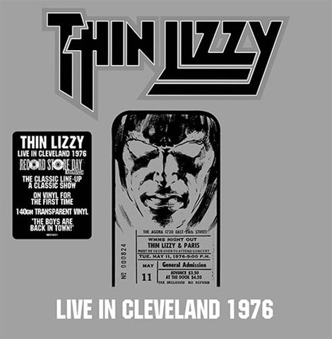 Thin Lizzy - Live in Cleveland 1973 - 2 LPs on limited colored vinyl for RSD26