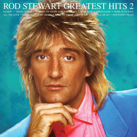 Rod Stewart - Greatest Hits 2 - on limited colored vinyl for Rhino's Rocktober series