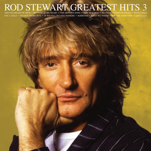 Rod Stewart - Greatest Hits 3 - on limited colored vinyl for Rhino's Rocktober series