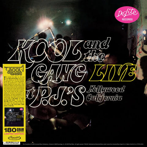 Kool & The Gang - Live at PJ's - 180g