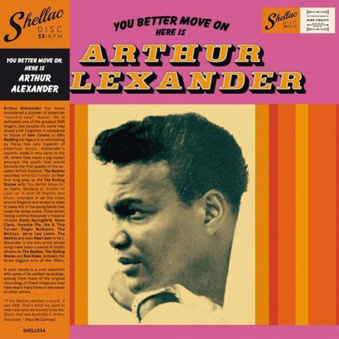 Arthur Alexander - You Better Move On - import LP