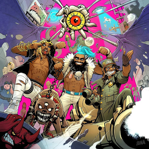 Flatbush Zombies - 3001: A Laced Odyssey - import 2 LP set