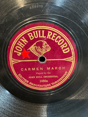 John Bull Orchestra - Carmen March b/w March Militaire