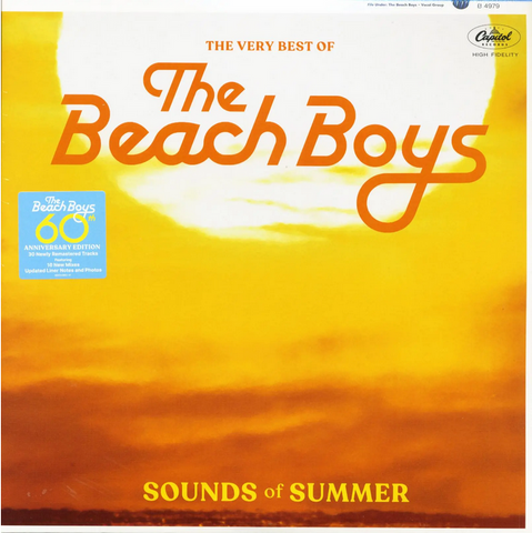 Beach Boys - Sounds of Summer 2 LP set 180g newly remastered anniversary edition on limited COLORED vinyl
