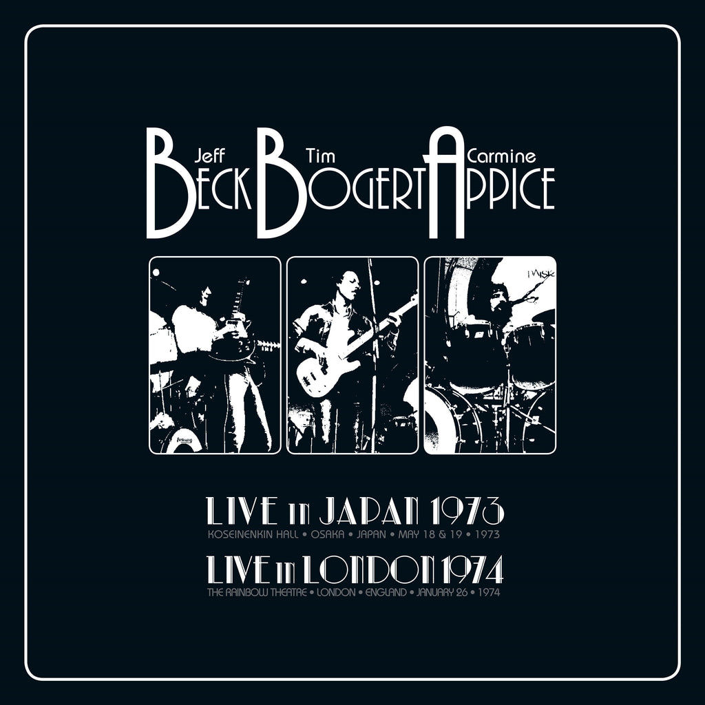 Beck, Bogert, Appice - Live in Japan 1973 & London 1974 - DELUXE box set w/ 4 LPs, 40 page book & more