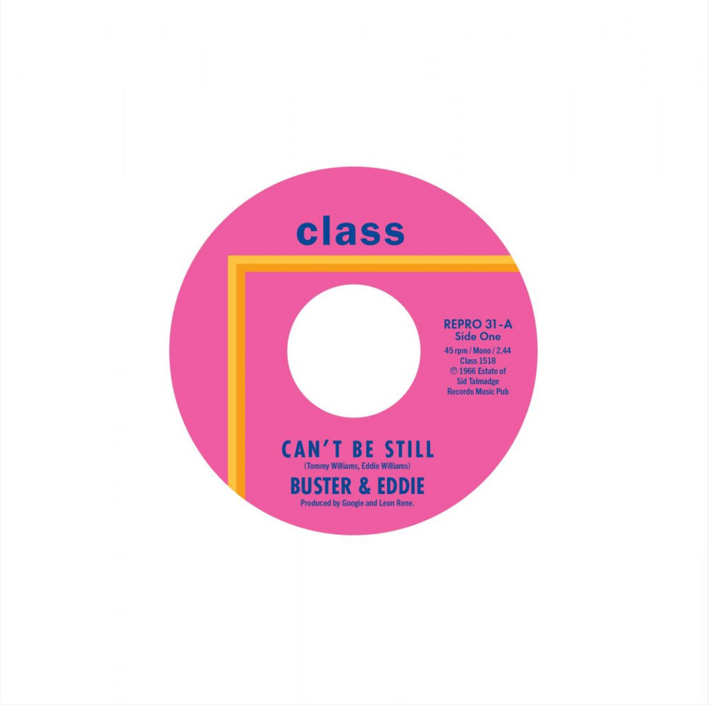 Buster & Eddie - Can't Be Still / There I Was - import 7"