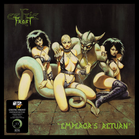 Celtic Frost - Emperor's Return on limited colored vinyl w/ bonus poster!