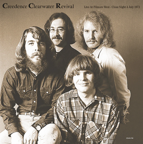 Creedence Clearwater Revival - Live at Fillmore West: Closing Night 1971 - import LP